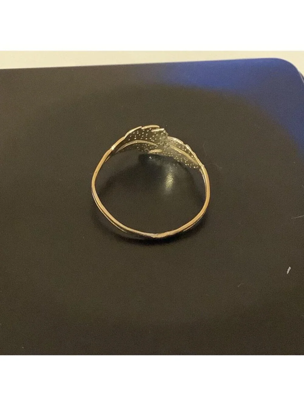 14k Solid Yellow Gold Size 6/7 Vintage Women’s Ring, 0.9g
